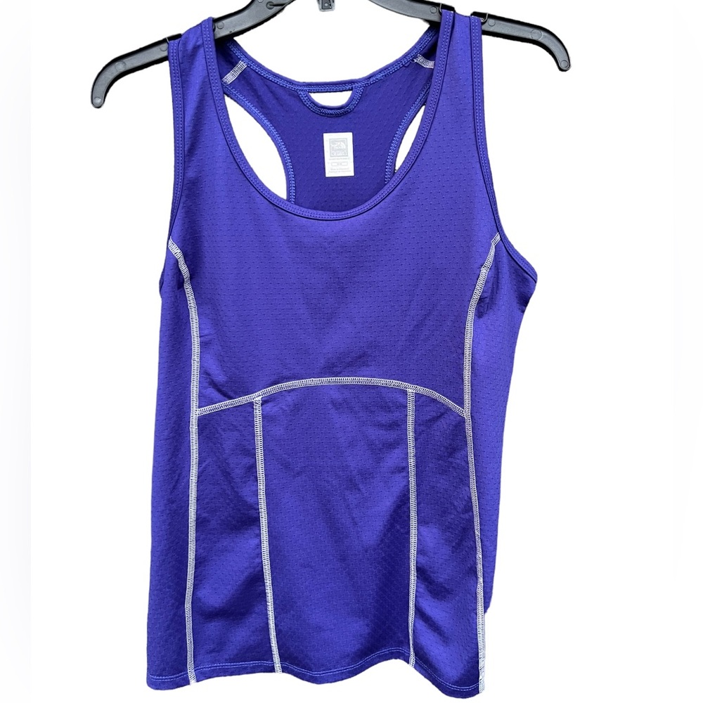 The North Face Flight Series Women's Large Tank Top Dark Blue w/Back Pocket